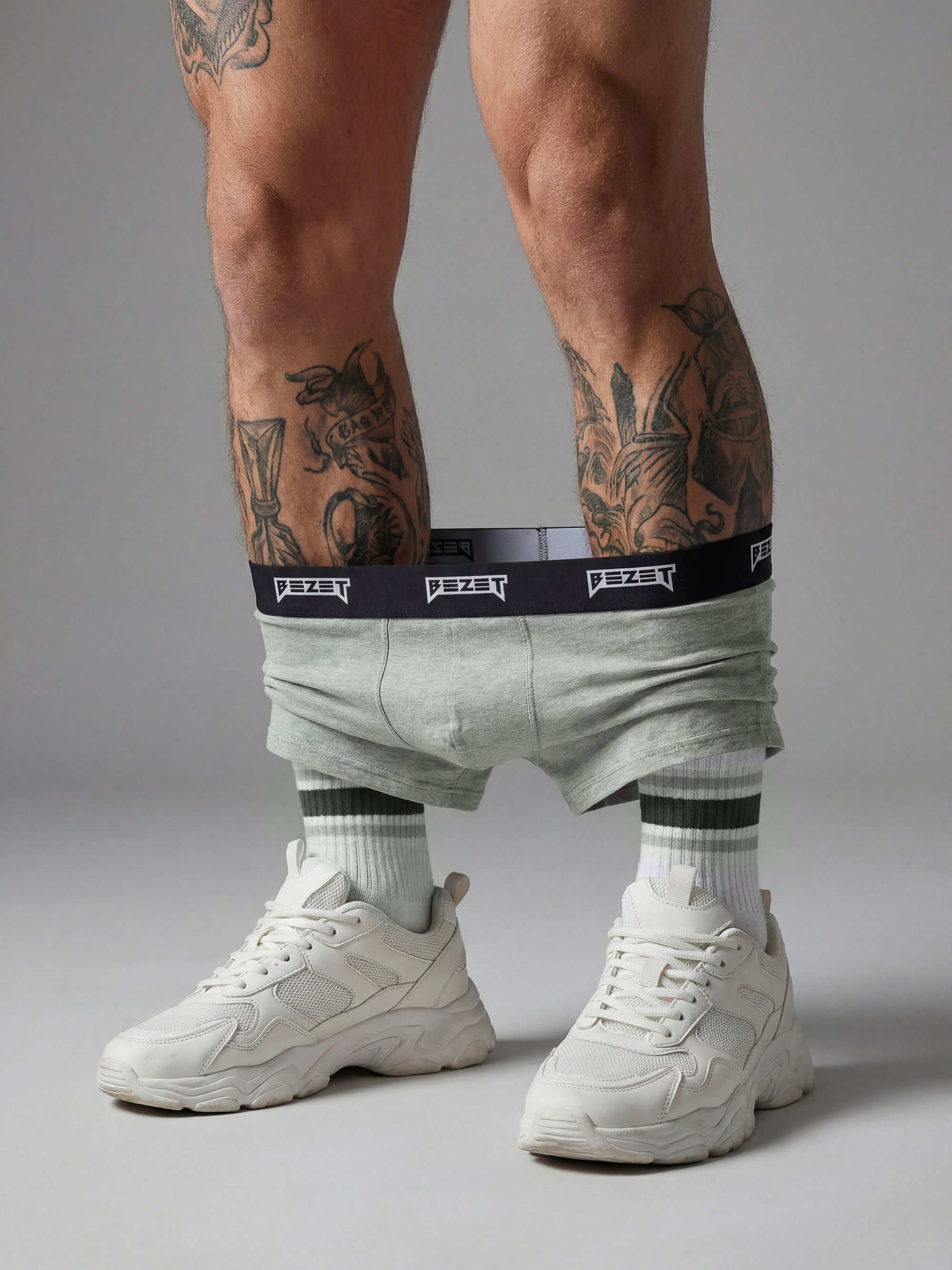 Комплект трусів BEZET Boxer cірий (2 пари) - Фото 11