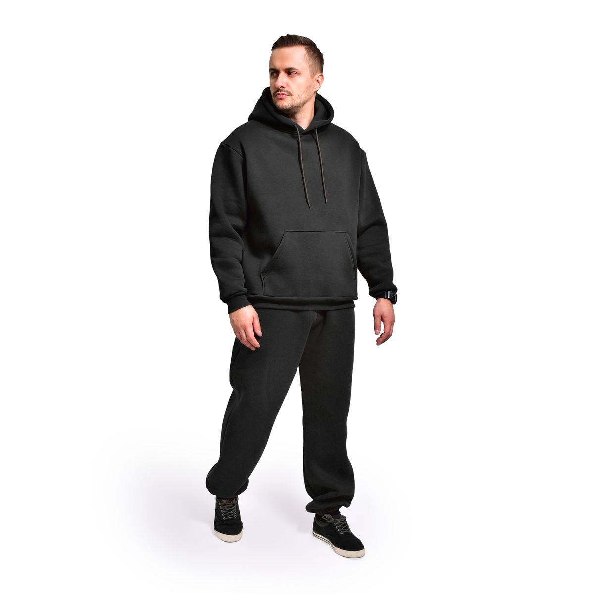 Спортивний костюм (Худі + штани). Колір Чорний GIG MILITARY