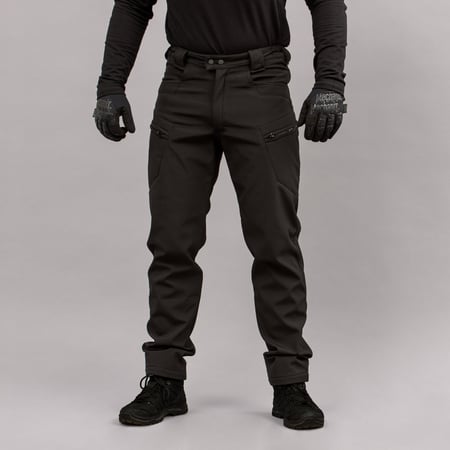 Брюки "URBAN SCOUT" BLACK (SoftShell) Armoline