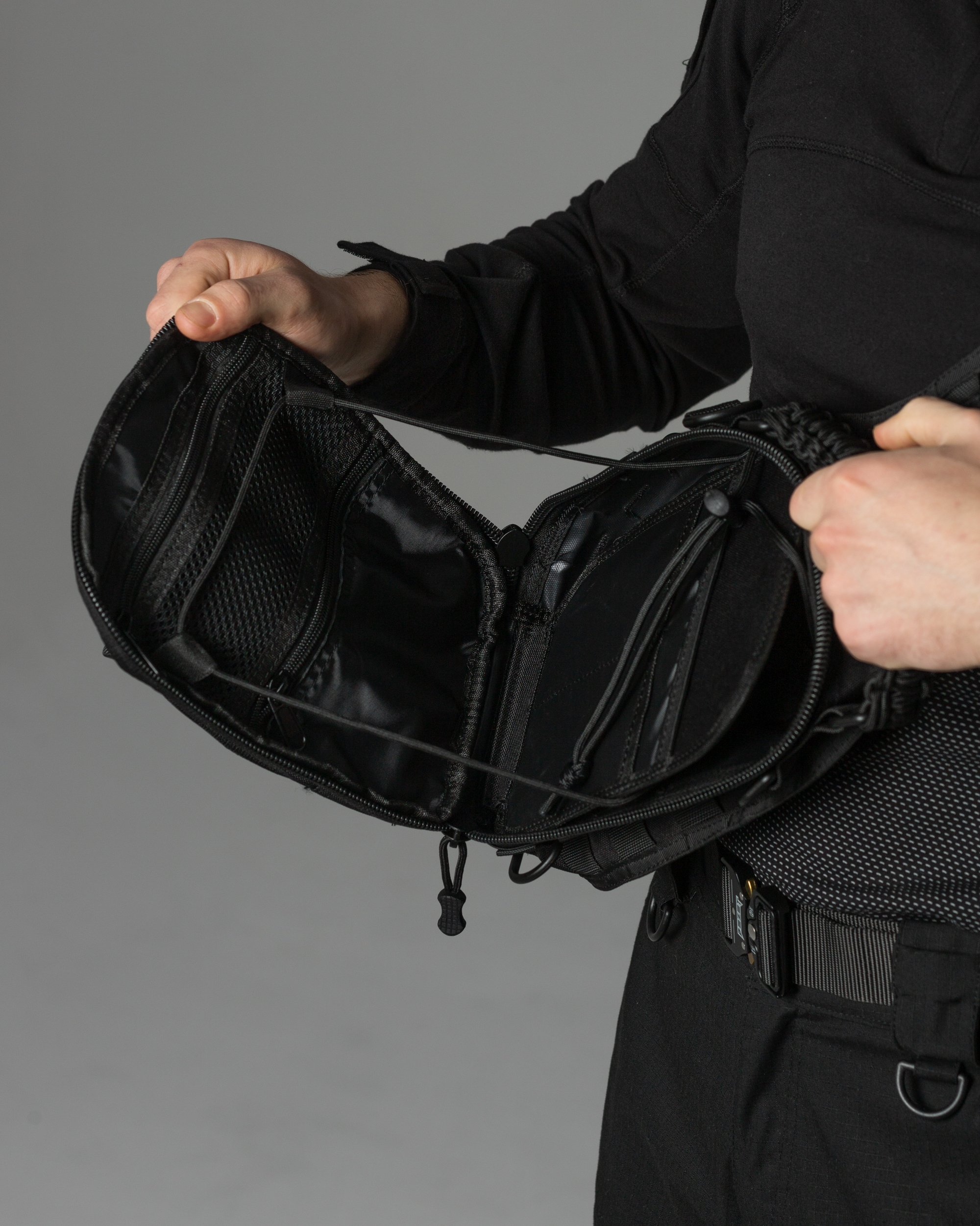 Месенджер BEZET Конвой 2.0 чорний - Фото 11