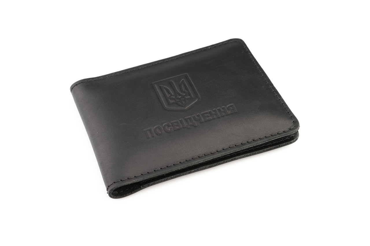 Шкіряна обкладинка для посвідчення, матова шкіра 202110 HardKIT