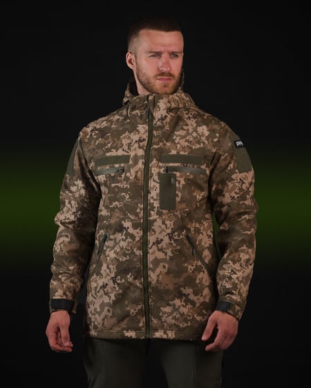 Куртка Softshell BEZET Omega пиксель
