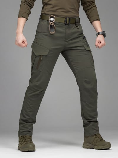 Штани жіночі карго тактичні BEZET Onyx хакі - Фото 2