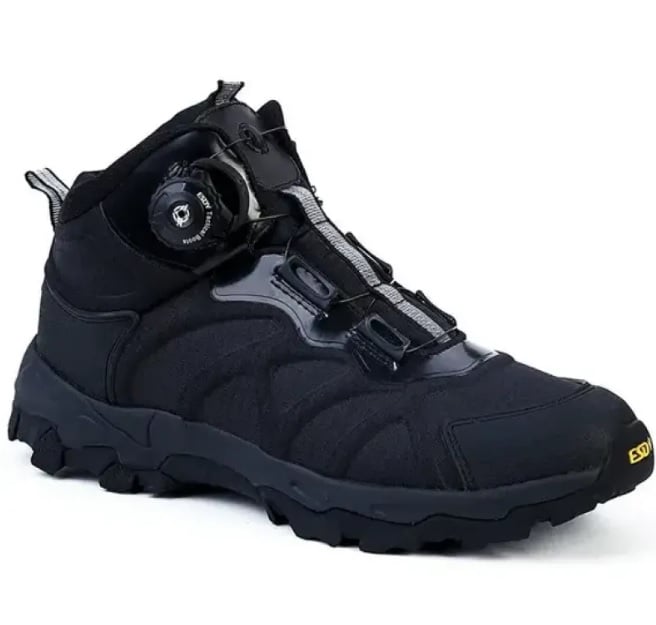 Тактичні черевики Esdy на автозав'язці Чорні