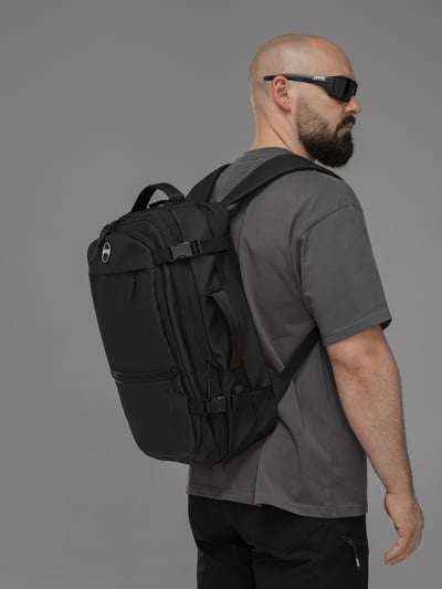 Рюкзак BEZET Basic чорний - Фото 20