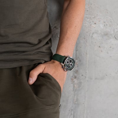 Чоловічий тактичний годинник Naviforce Fly Army Green Бест Тайм - Фото 31