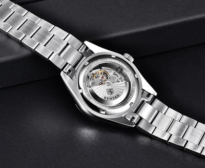 Чоловічий механічний годинник Benyar Automatic 10 BAR - Фото 13