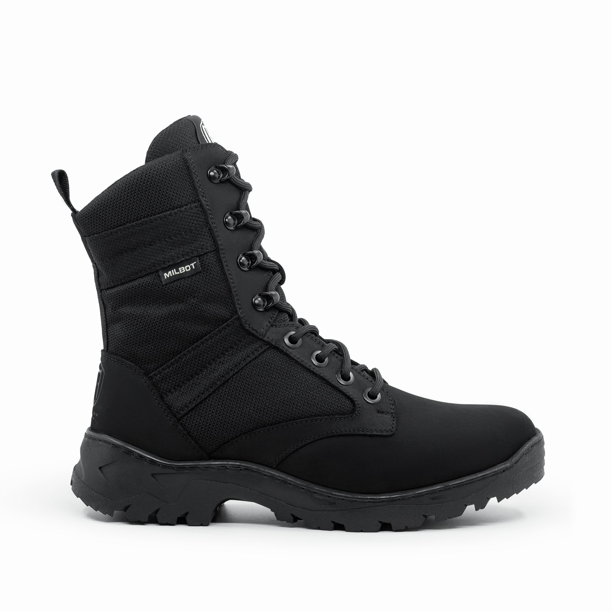 Берці тактичні LIGHTNING, літо чорний MILBOT