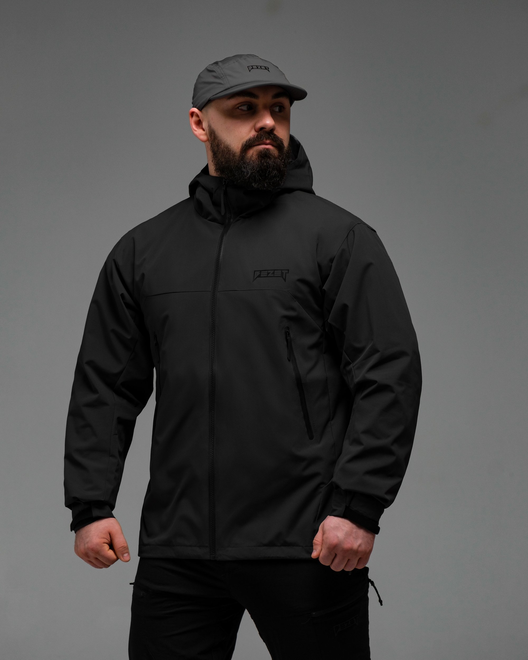 Куртка вітрівка BEZET WindBreaker чорний - Фото 8