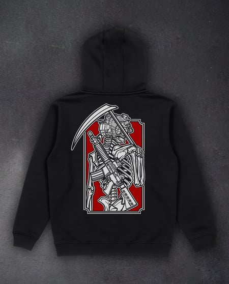 Худі на флісі / без флісу "Scarlet Reaper" We feel