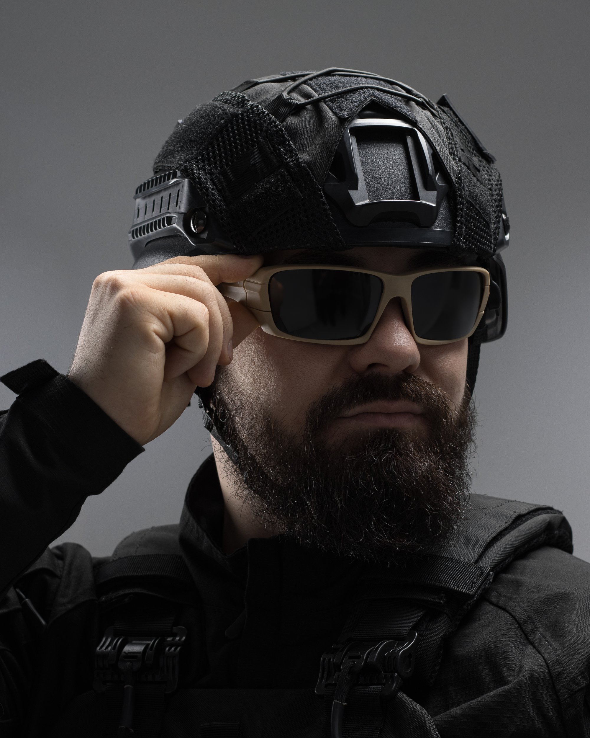 Окуляри тактичні BEZET Shadow пісочний - Фото 25