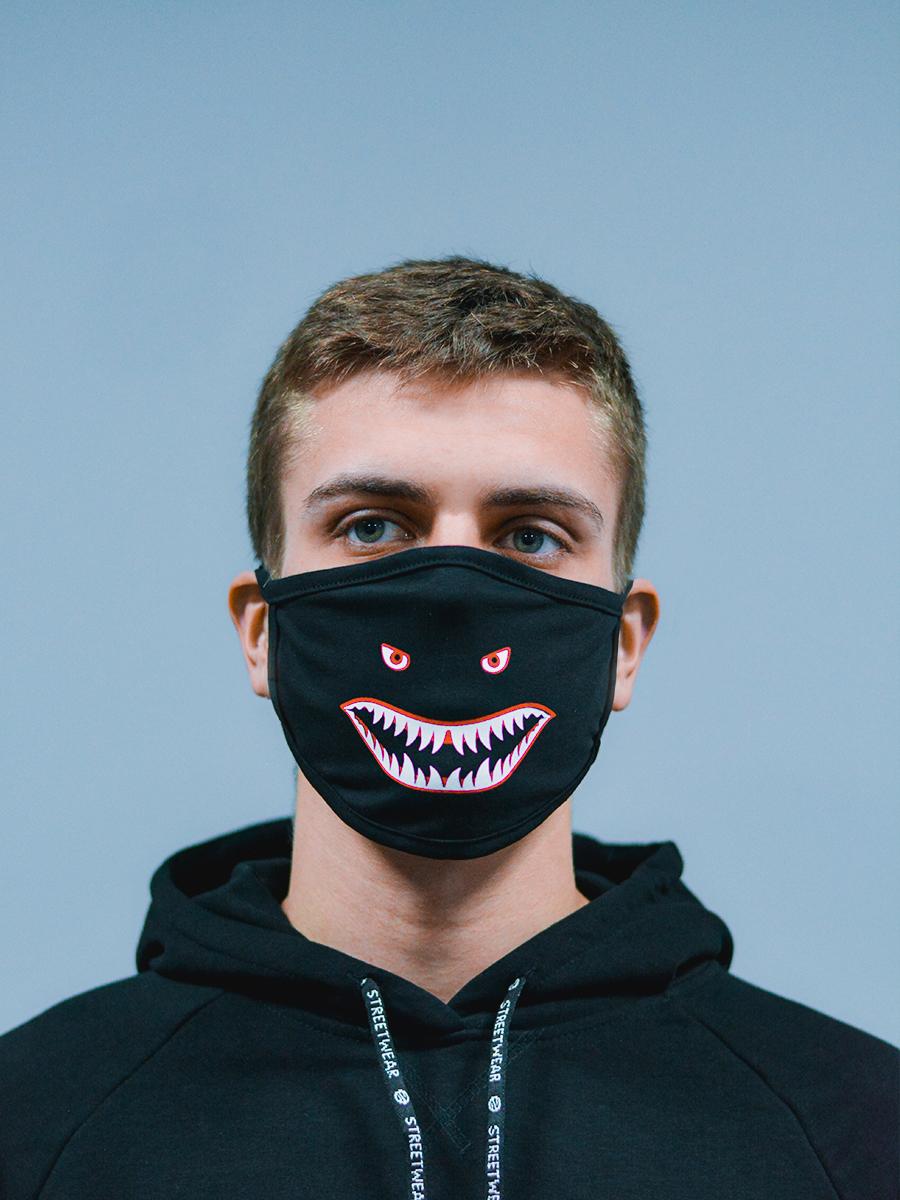 Маска трикотажная BEZET Shark