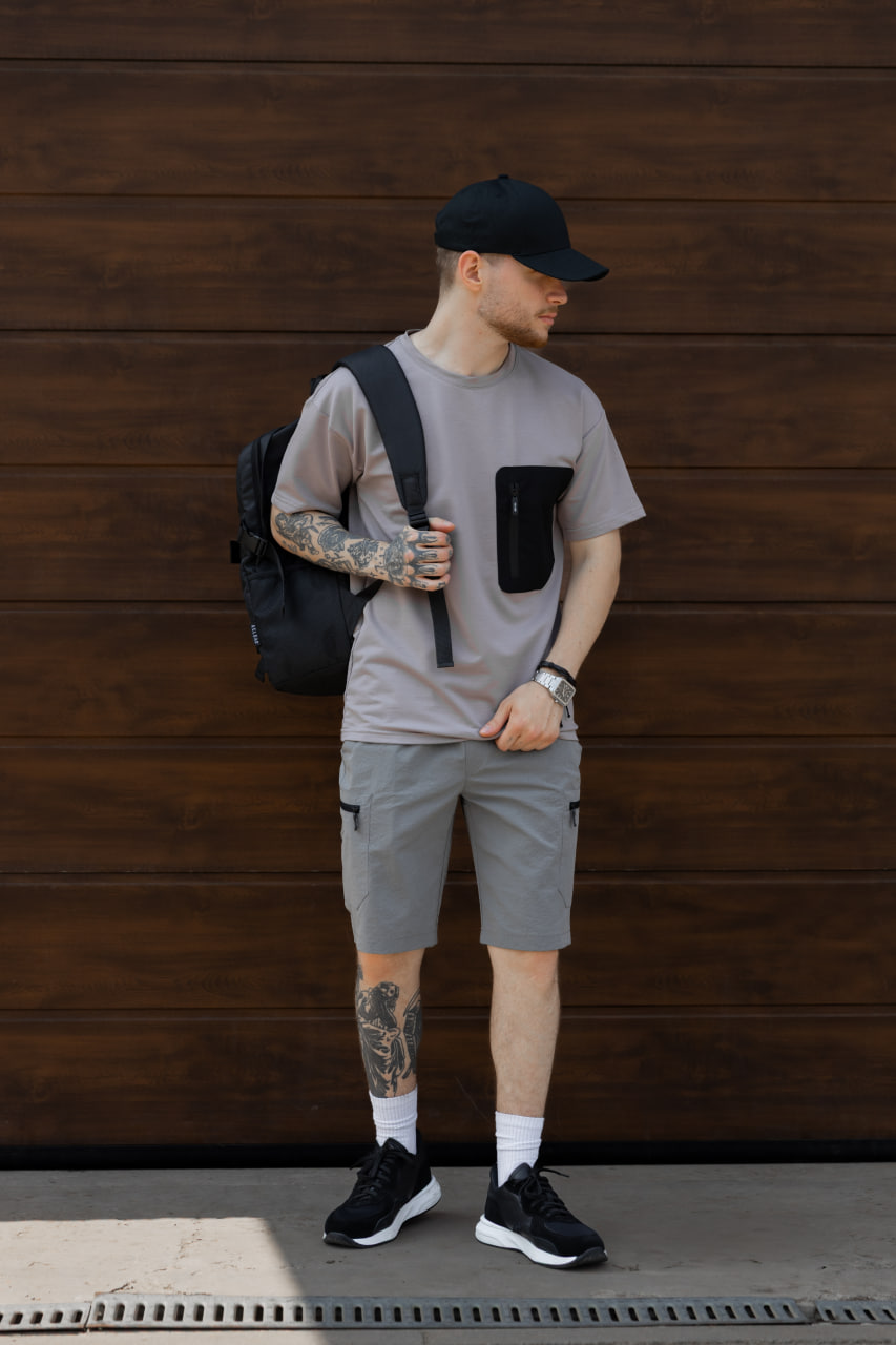 Футболка Reload - Grove, светло-серый