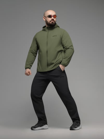 Куртка вітрівка BEZET Solguard UV 100 хакi - Фото 35