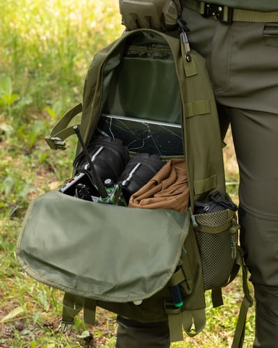 Рюкзак тактичний BEZET Commando хакі - Фото 10