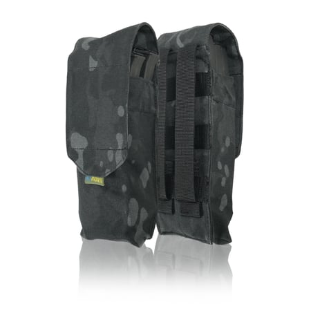 Підсумок під 2 магазина Kiborg GU Double Mag Pouch Чорний мультикам KIBORG