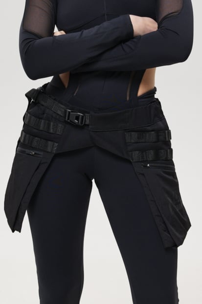 Накладний пояс з нейлону з кишенями на блискавках "Букуро" TURWEAR