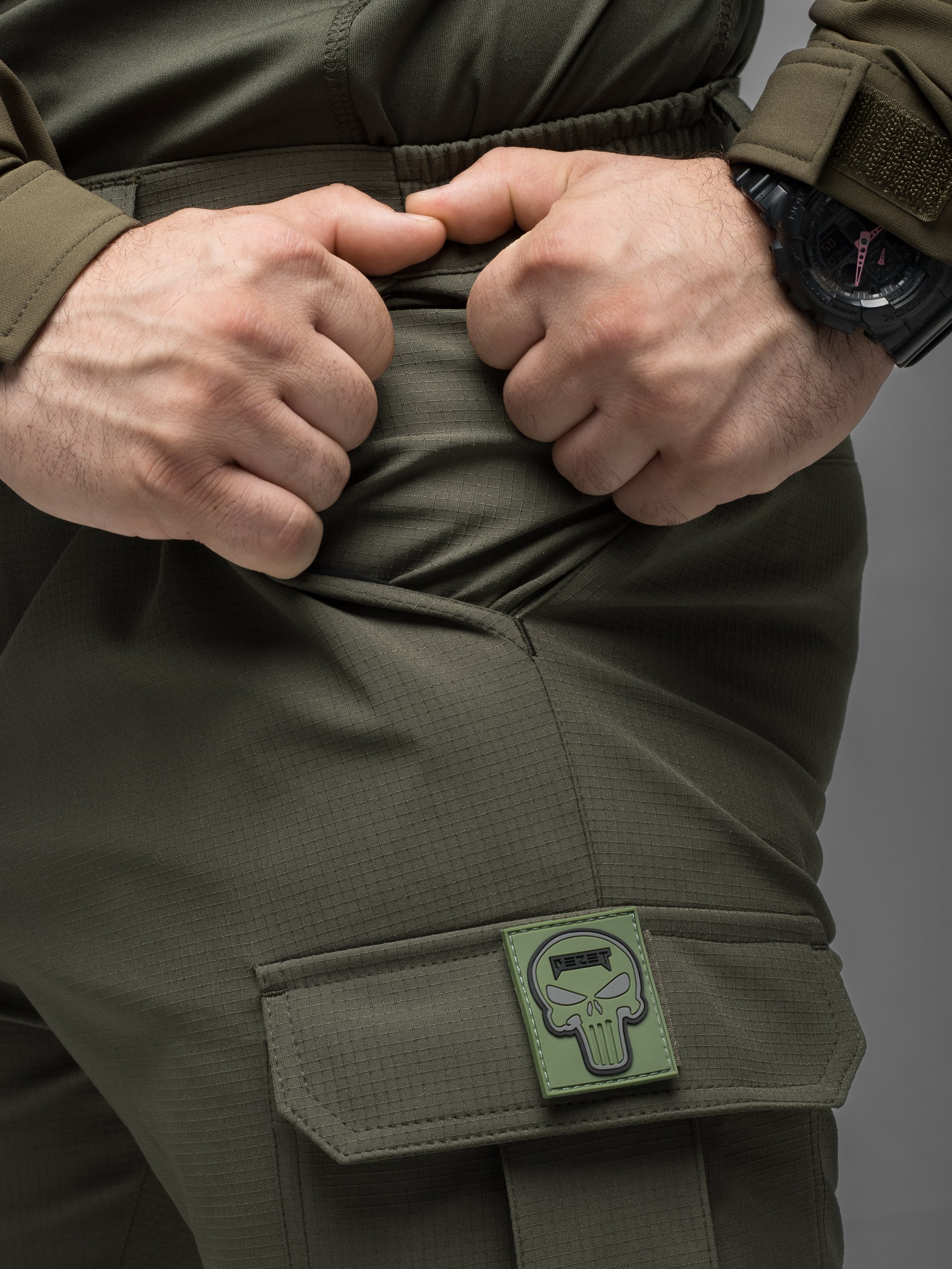 Штани карго тактичні BEZET Basic хакі - Фото 15