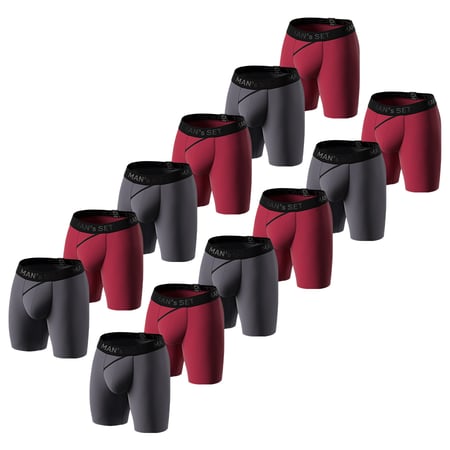 Комплект трусів Long 2.0 Black Series, 12шт MansSet