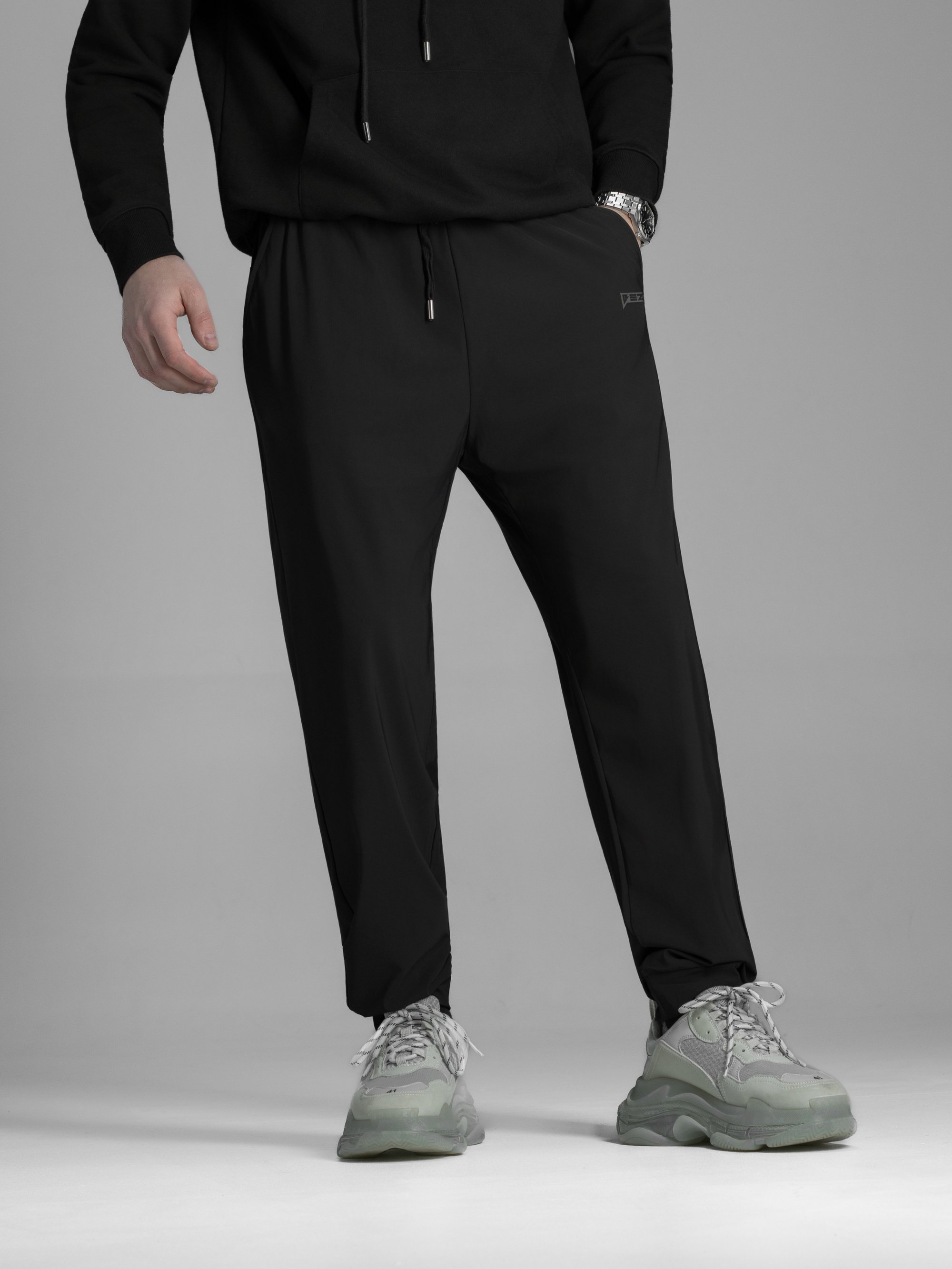Штани джогери BEZET Raw чорний - Фото 22