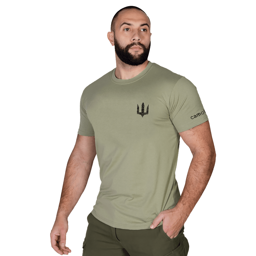 Футболка Camotec Bavovna Taurus Хакі KOMBAT