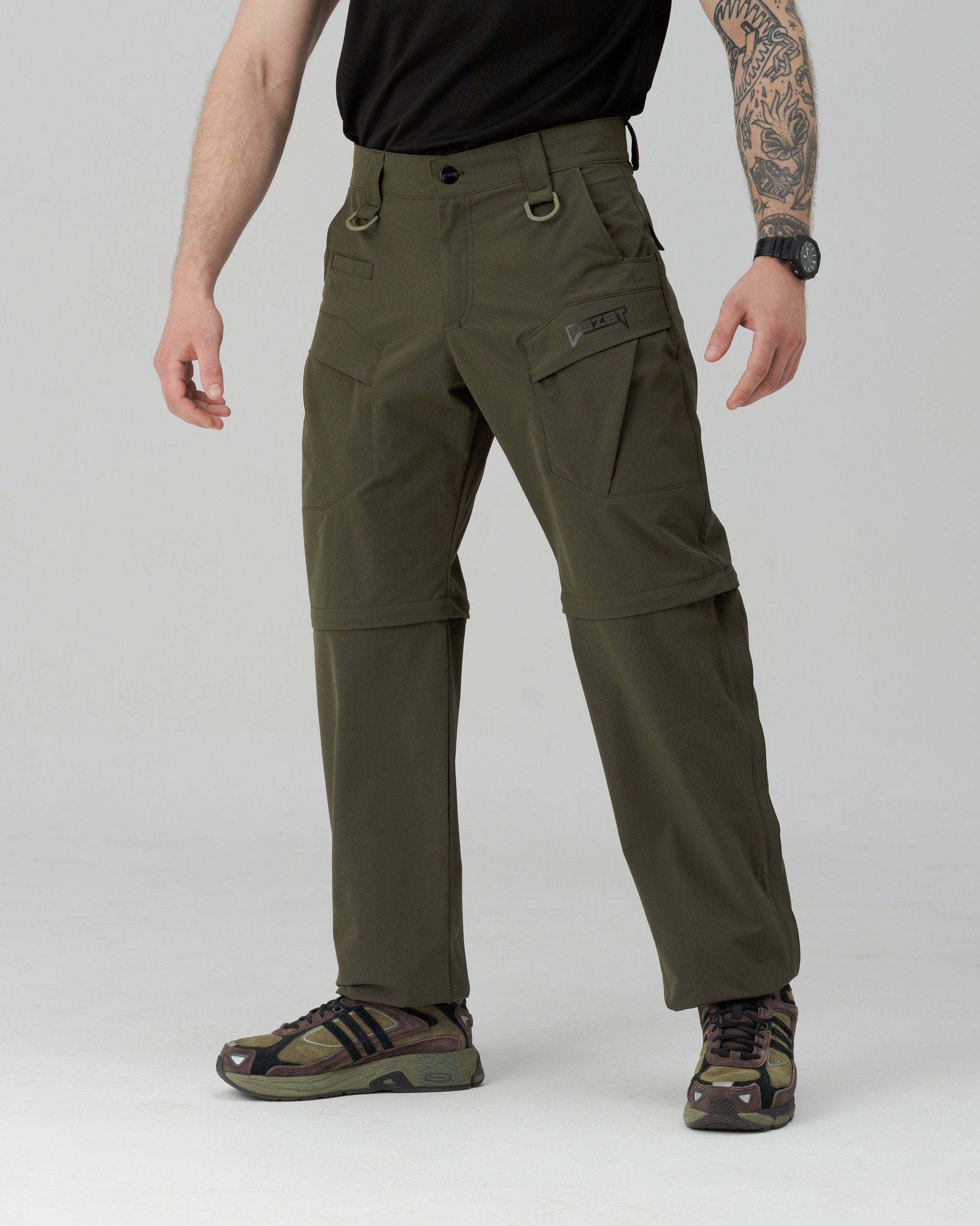 Штаны-трансформеры BEZET AdventurePro хаки