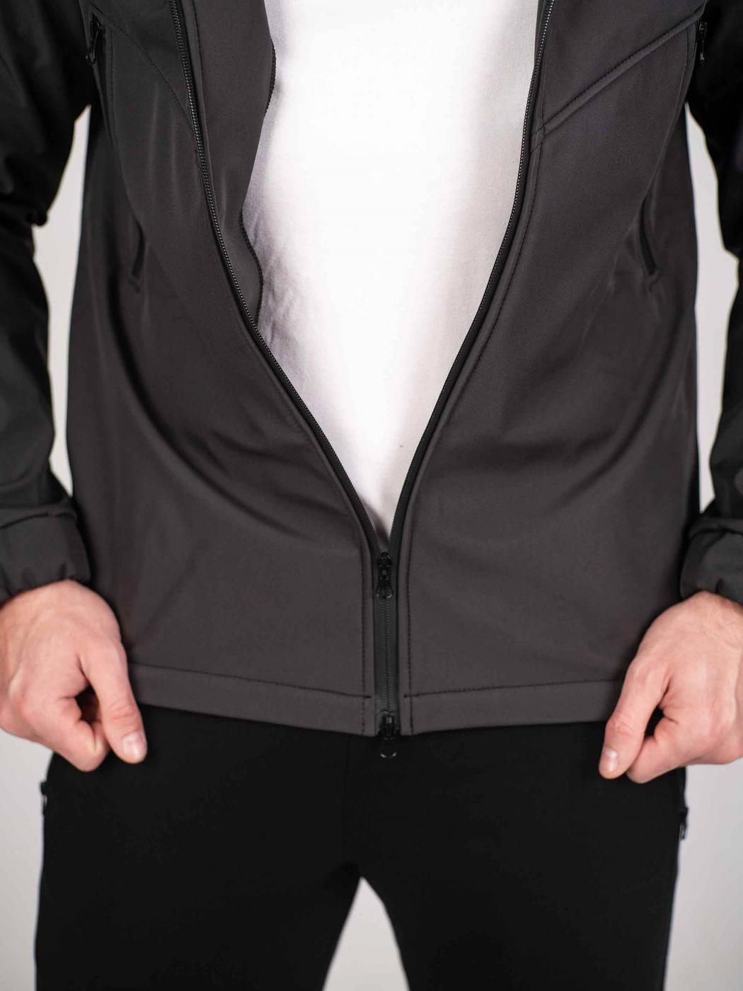 Куртка чоловіча Protection Soft Shell Dark графіт Custom Wear - Фото 3
