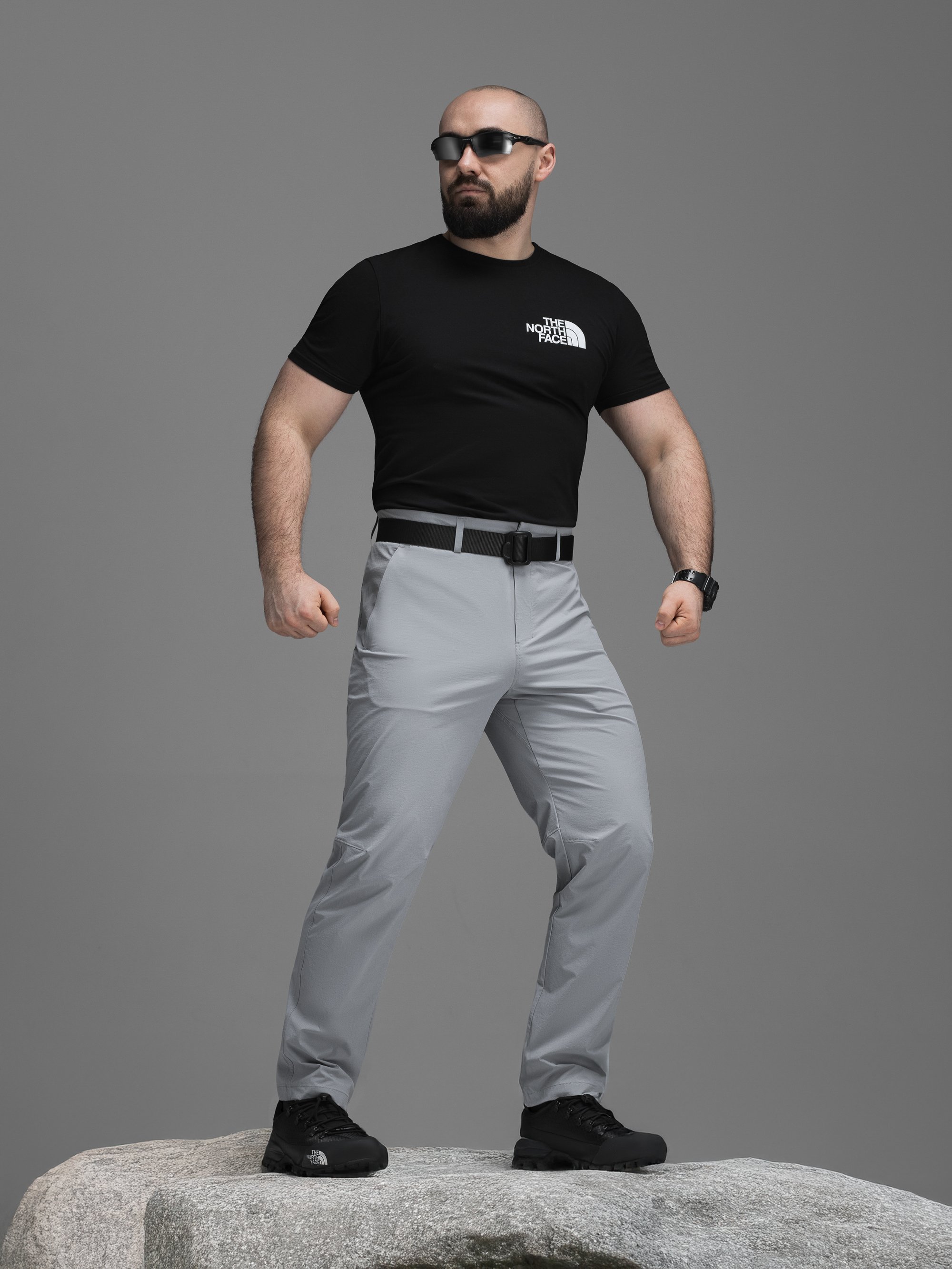 Брюки BEZET Decent сірий - Фото 17