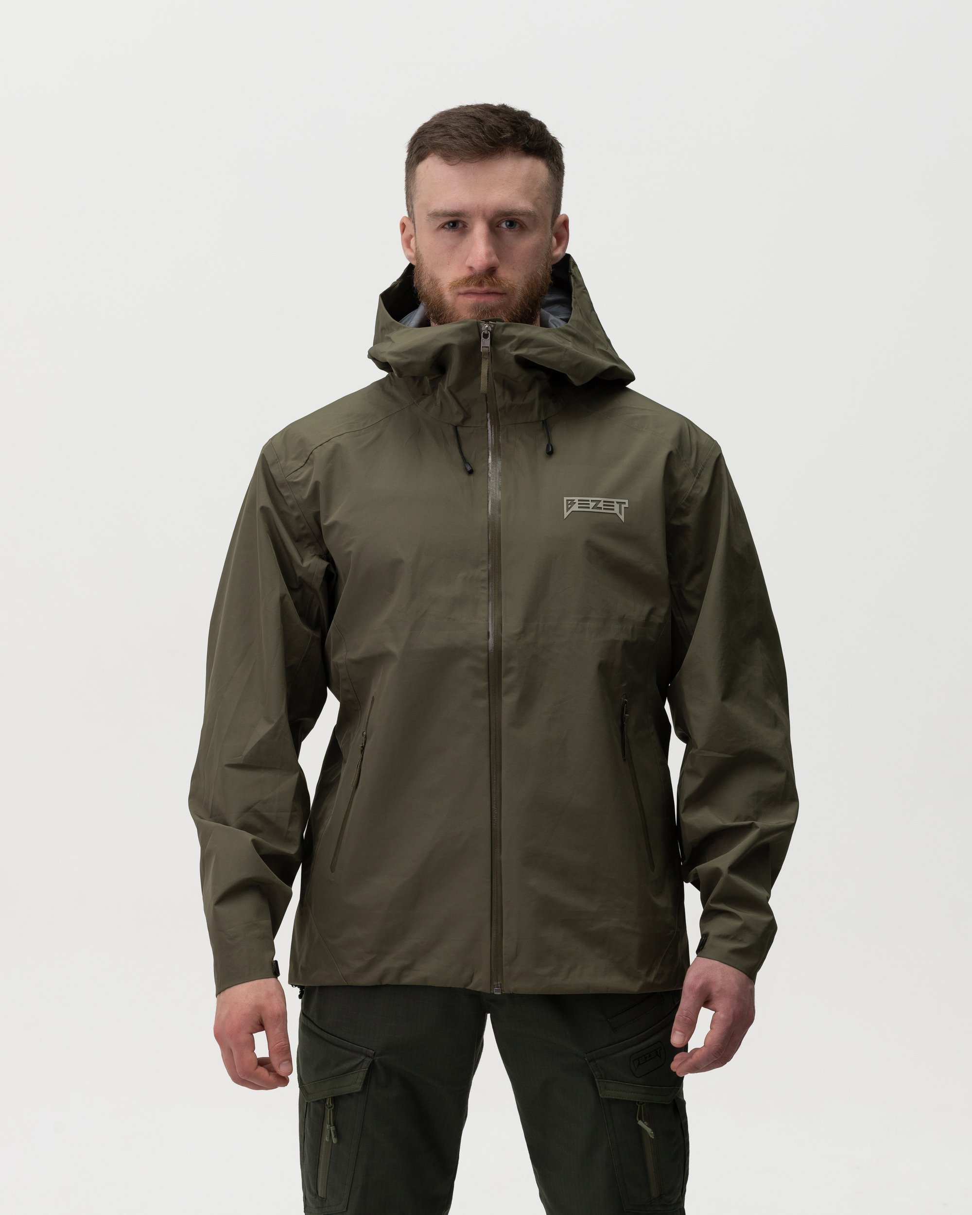Куртка вітрівка BEZET ShieldTech хакі