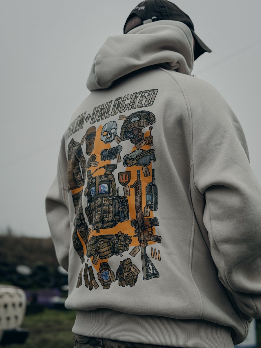 Худі оверсайз таш "Skin Unlocked" Bad Boy Company