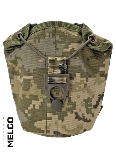 Чохол-підсумок для фляги 1 л Cordura 1000 D Піксель MM-14