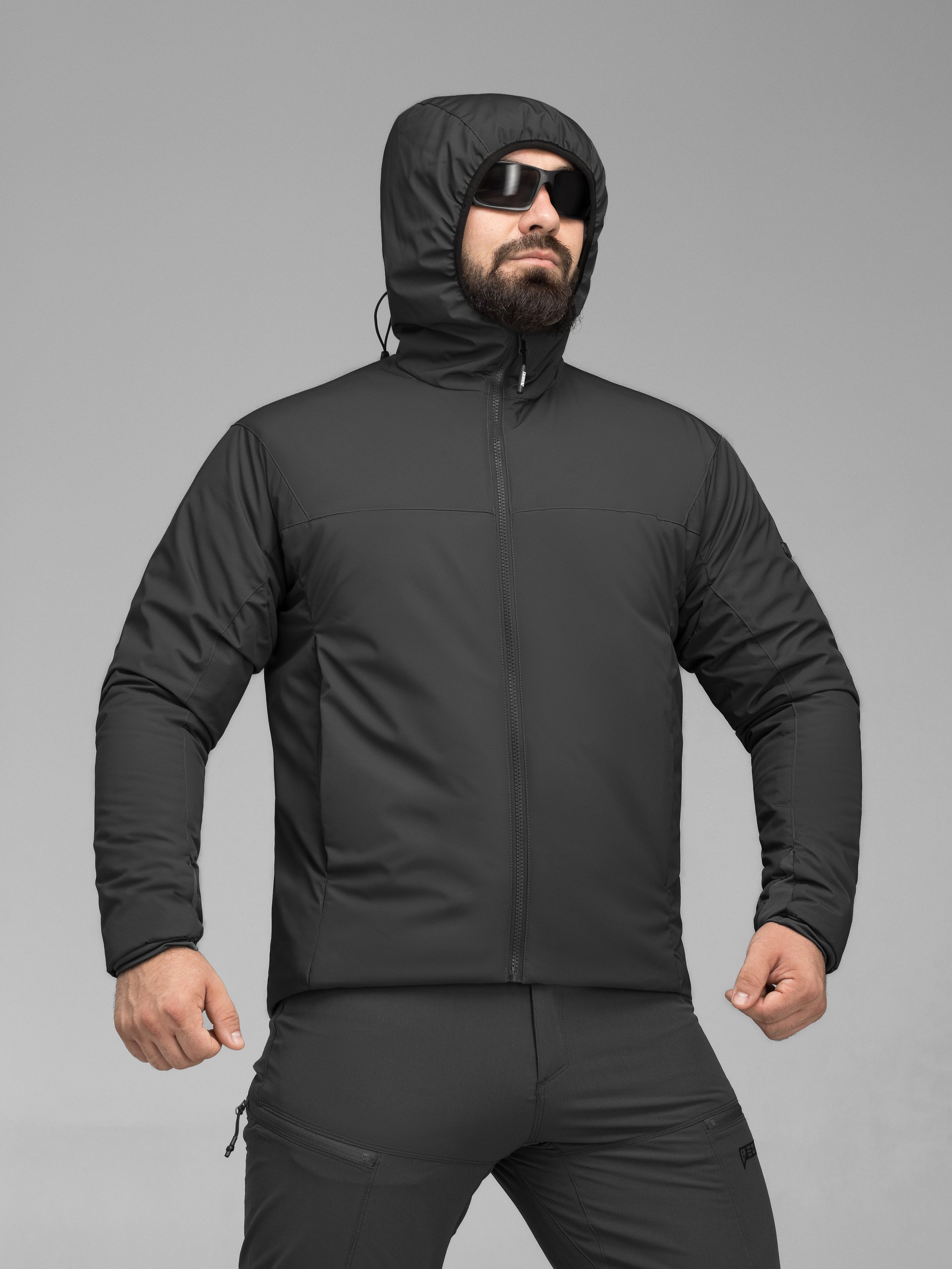 Куртка тактична BEZET Снайпер чорний - Фото 12