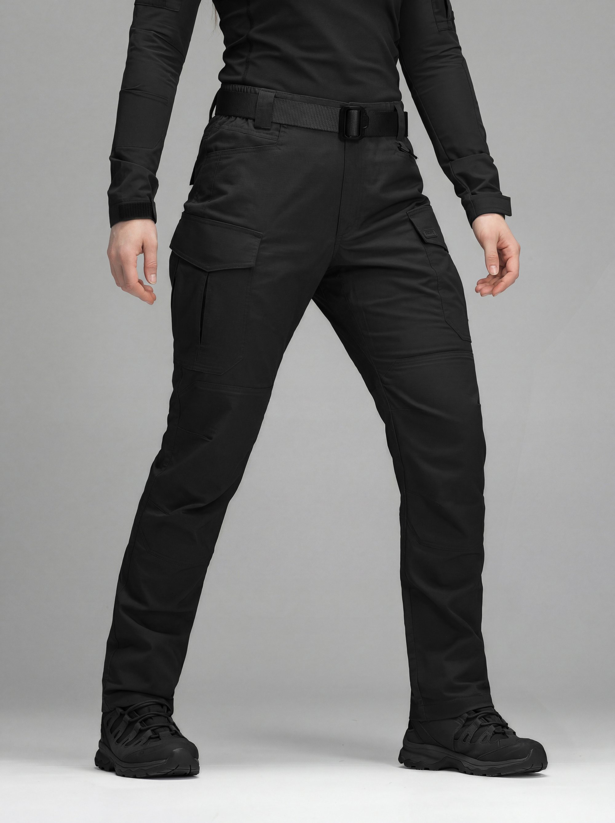 Штани жіночі карго тактичні BEZET Ranger чорний - Фото 1