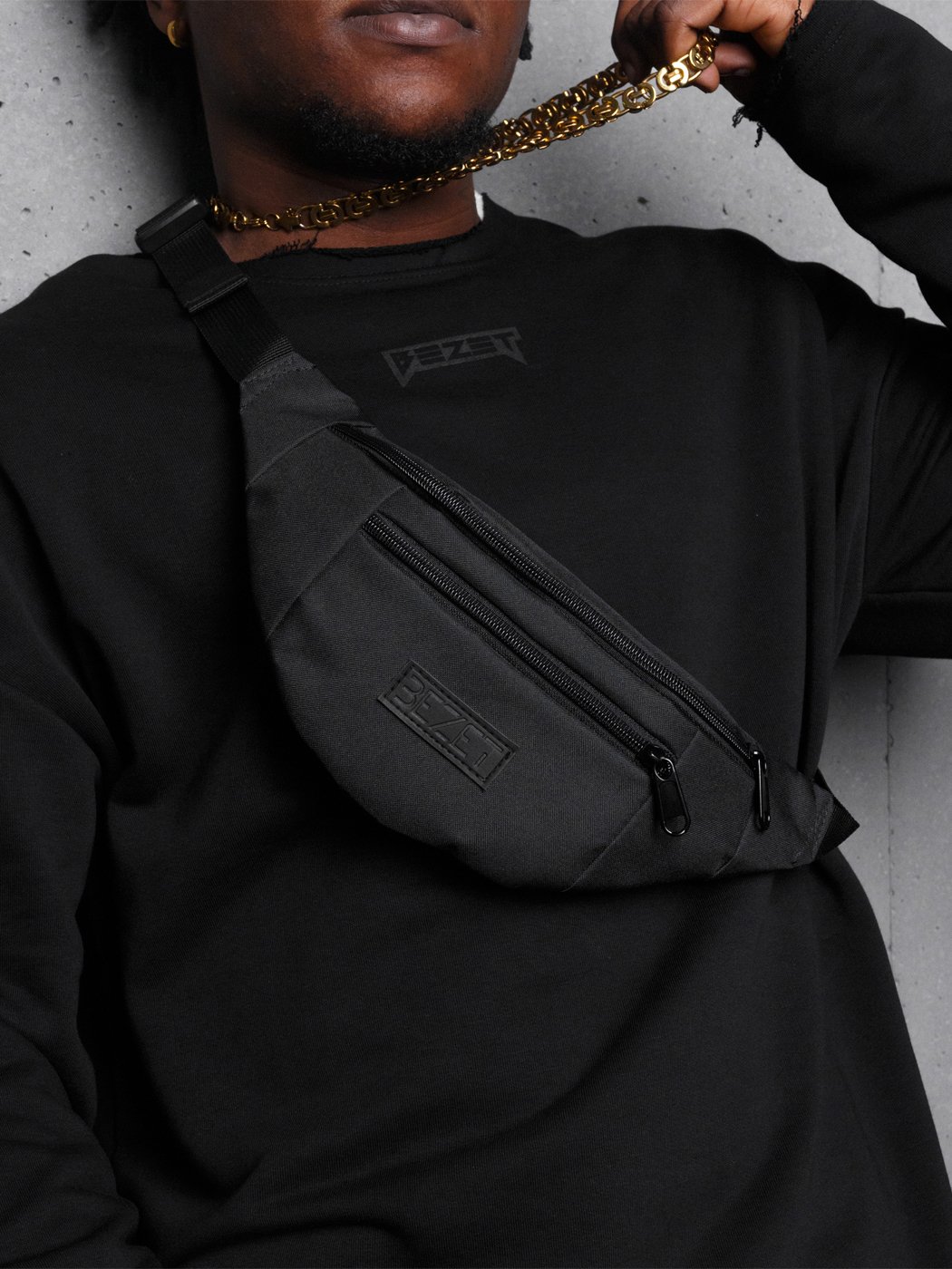 Поясна сумка BEZET Basic black