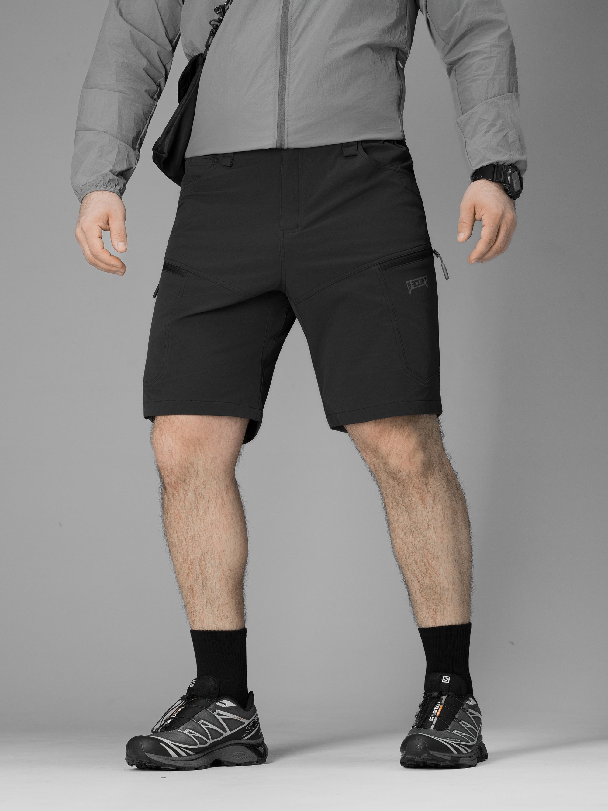 Шорты карго тактические BEZET TactDry черный