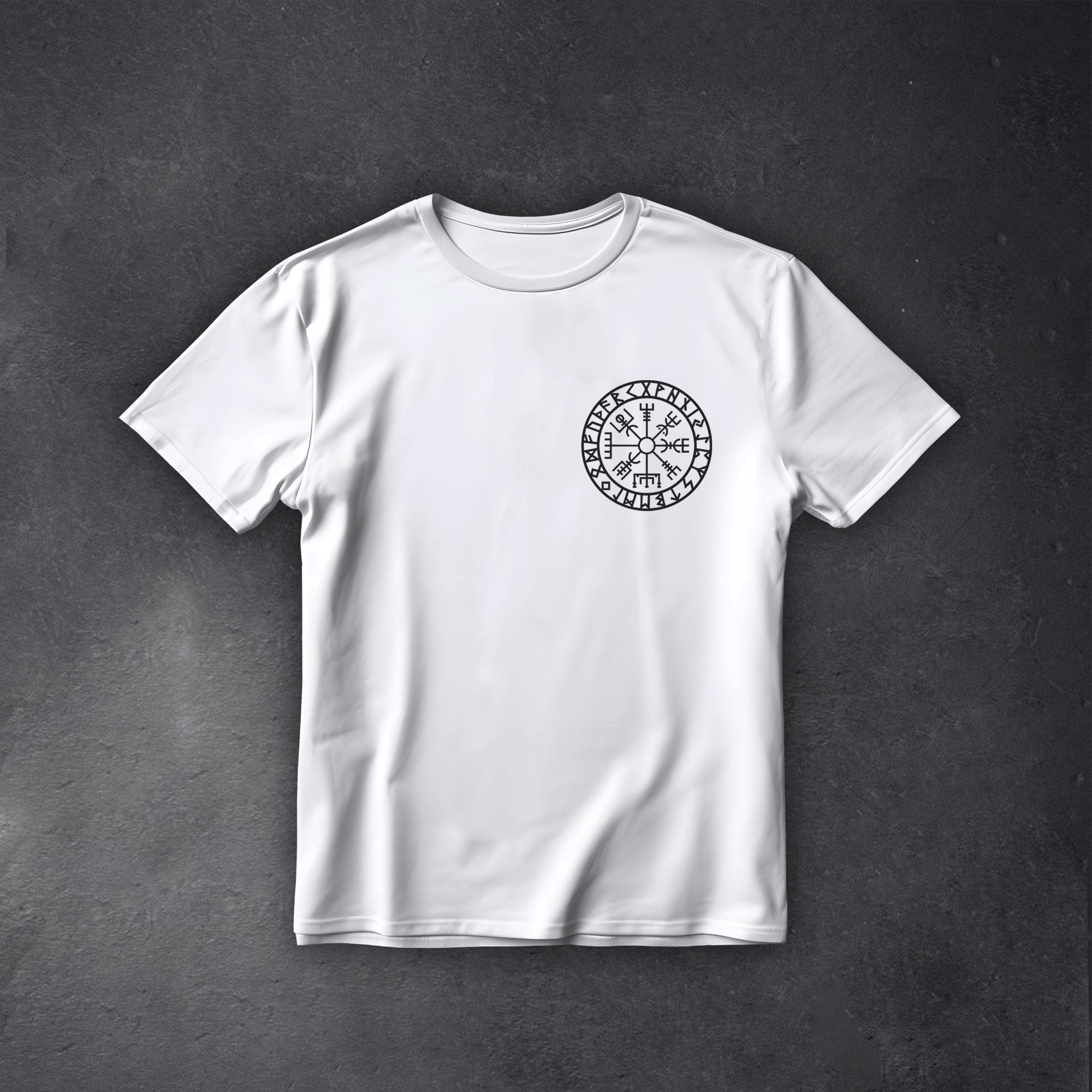 Футболка Agyshjalm ver.4 чоловіча біла We feel