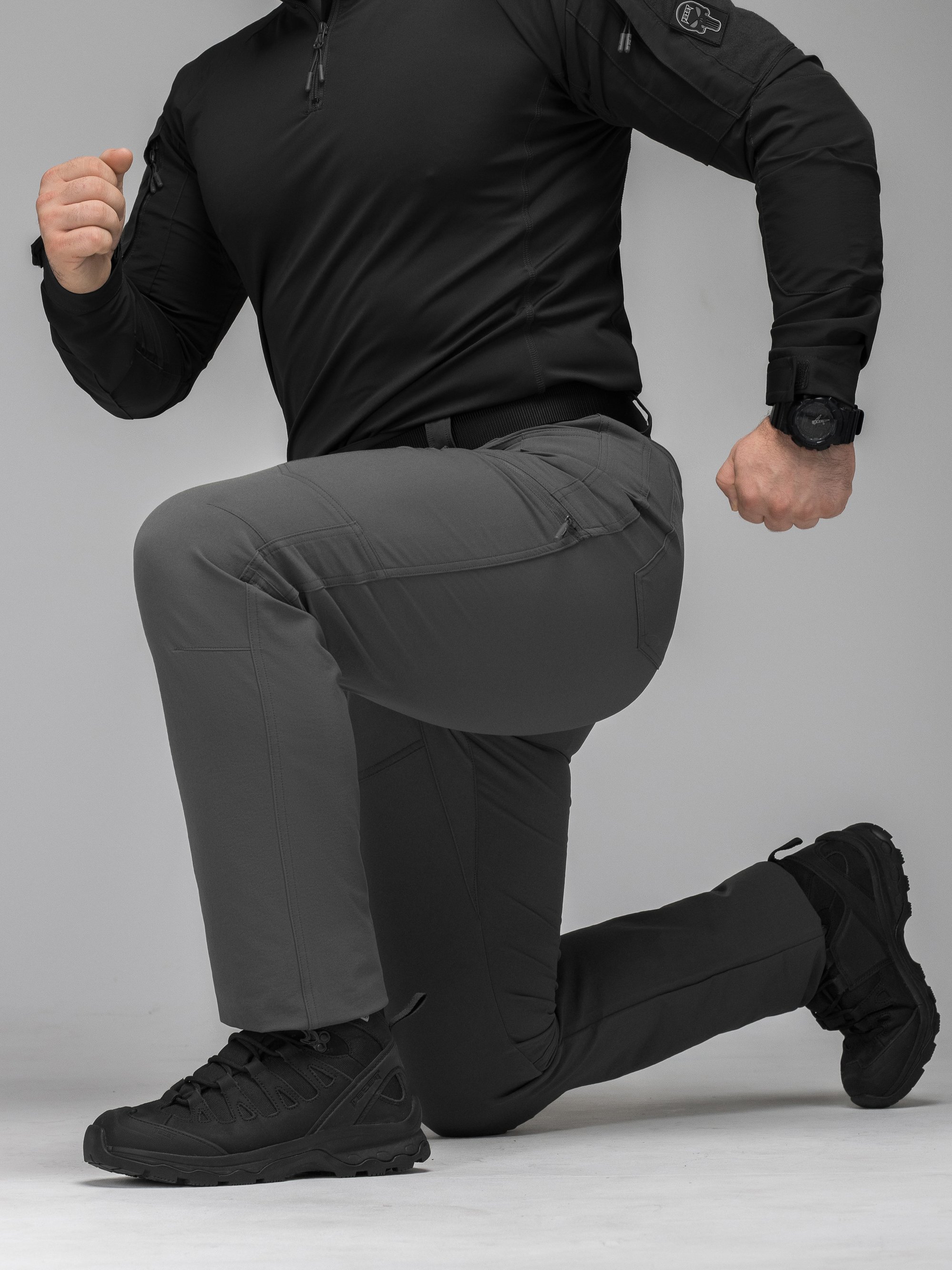 Штани карго тактичні BEZET TactDry 240 сірий - Фото 8