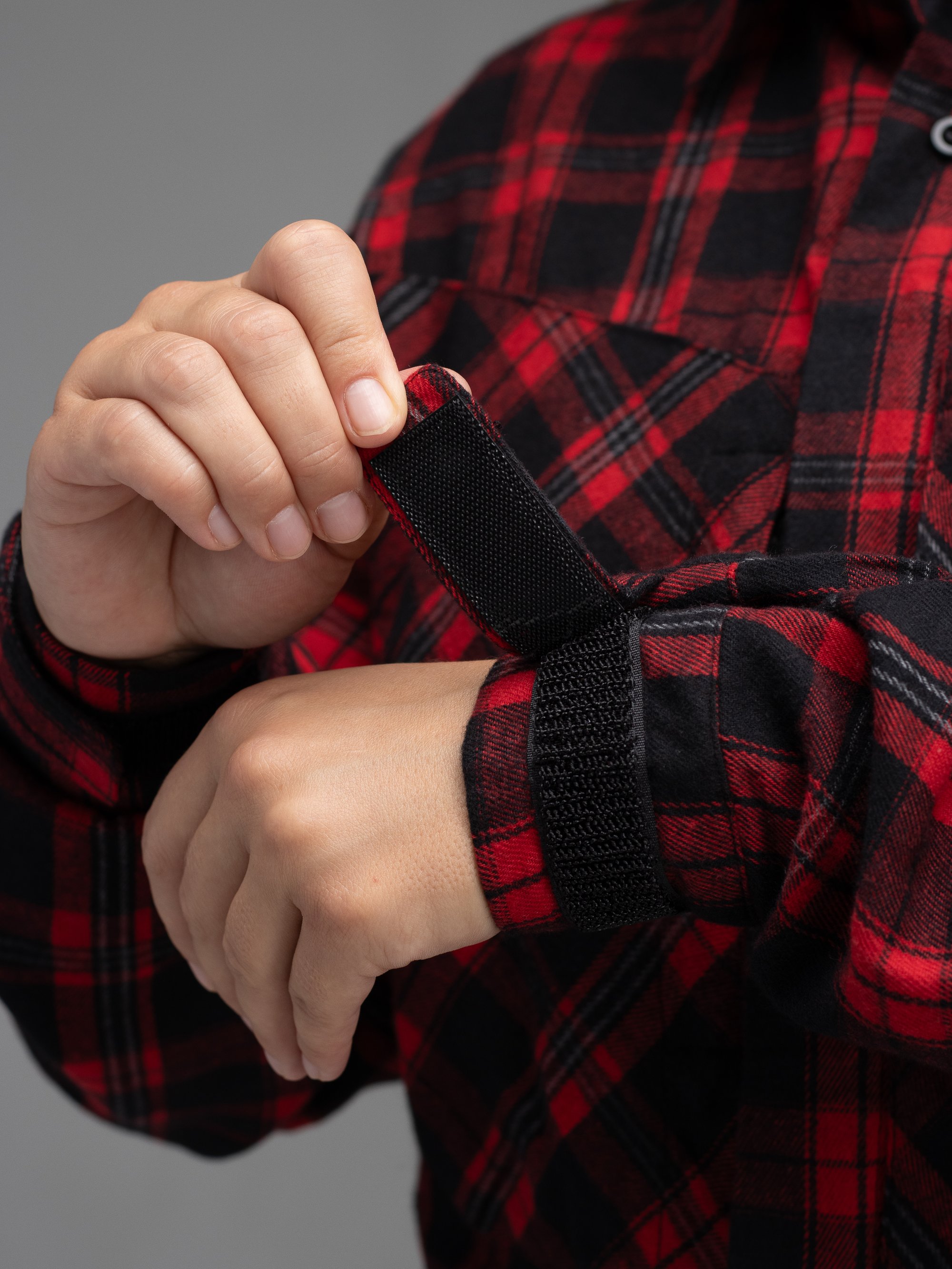 Сорочка фланелева жіноча BEZET Defender чорний/червоний - Фото 14