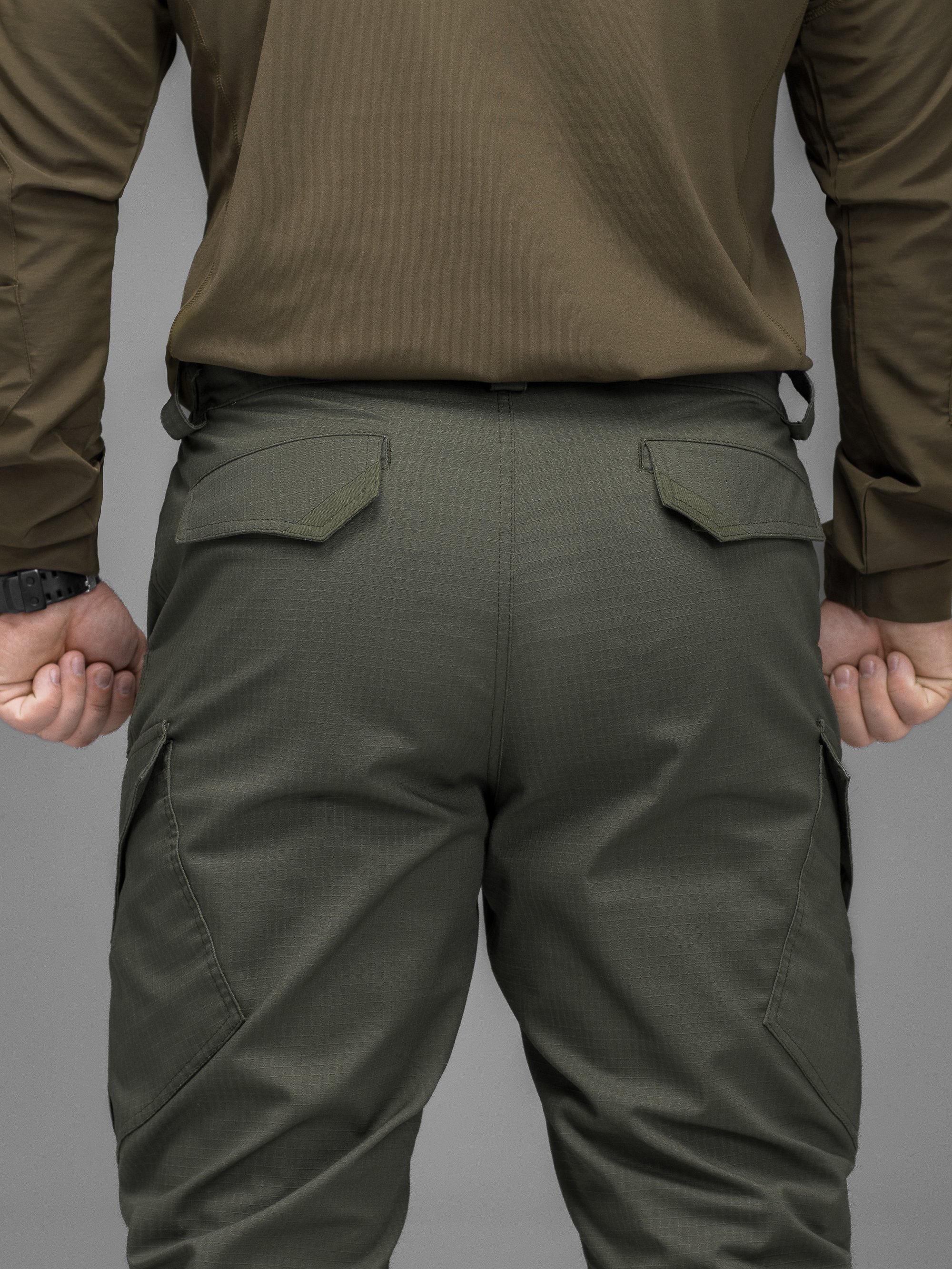 Штани жіночі карго тактичні BEZET Onyx хакі - Фото 11