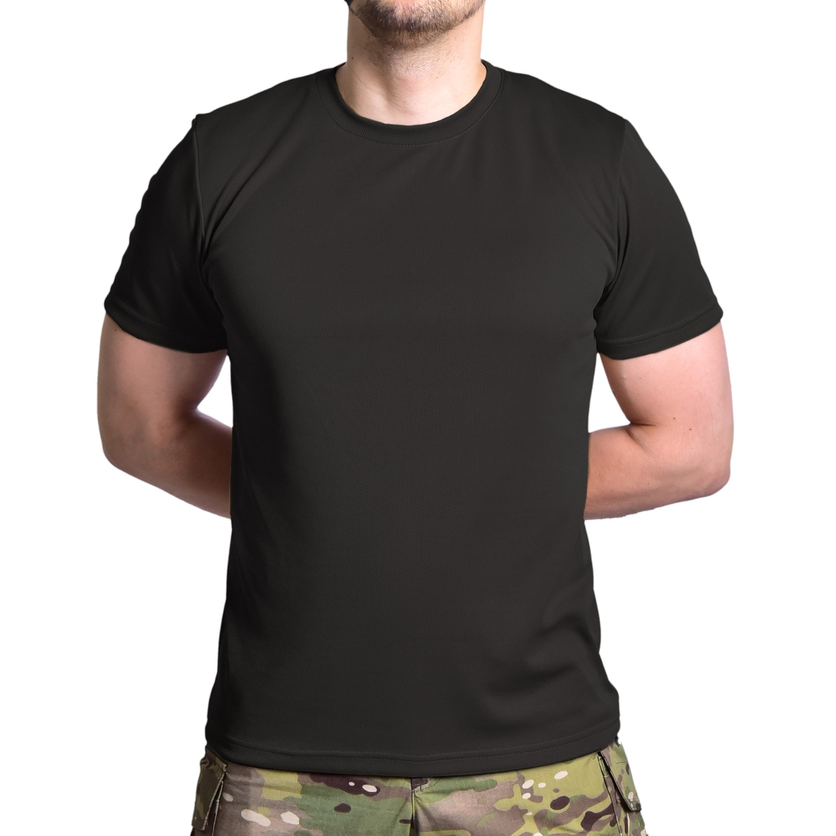 Футболка Coolmax Tactical air Tee. Колір Чорний 3XL GIG MILITARY