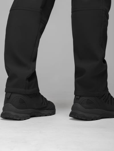 Зимові брюки карго тактичні Softshell BEZET Ешелон чорні - Фото 26