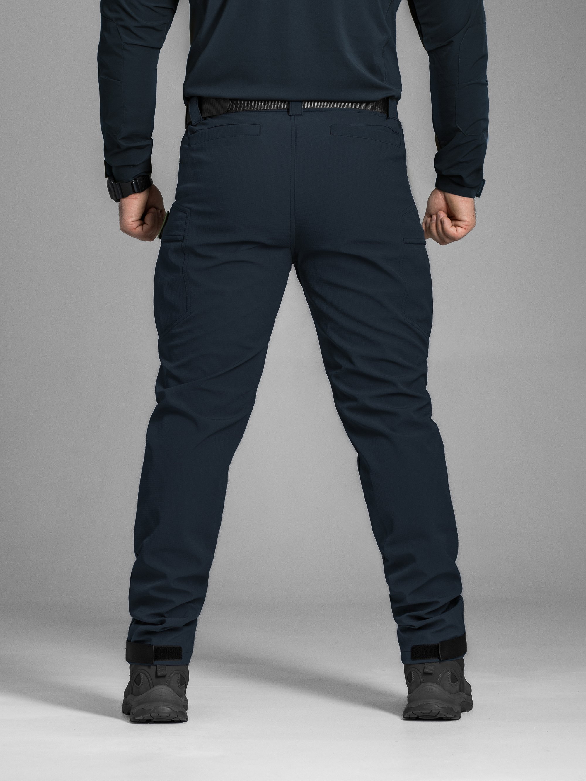 Брюки карго тактичні BEZET Капелан синій - Фото 17