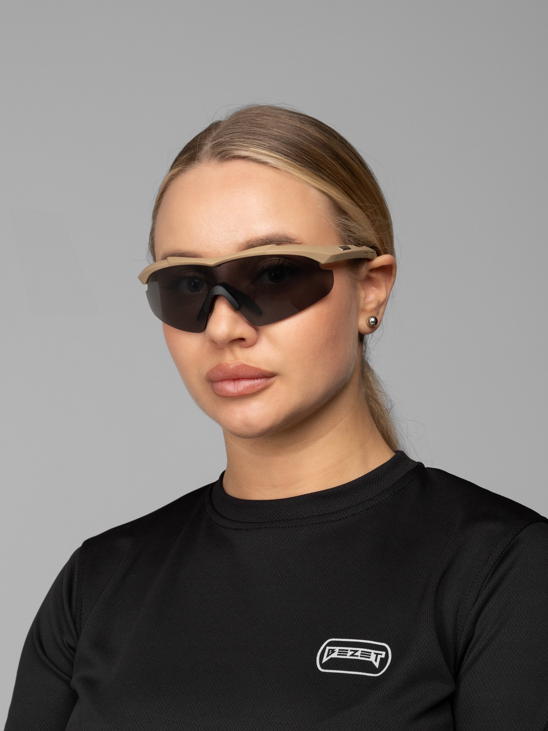 Окуляри тактичні жіночі BEZET пісочний