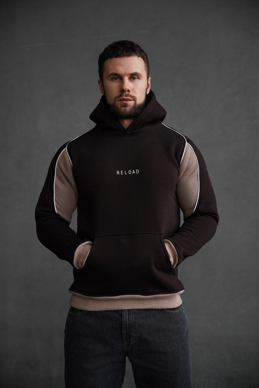 Худі Reload - Carvian, шоколадний