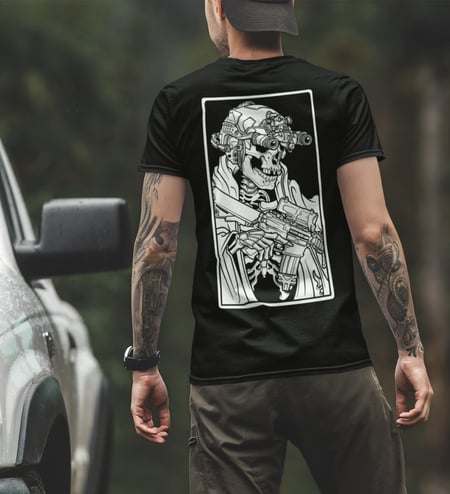 Футболка Warrior 01 чорна We feel