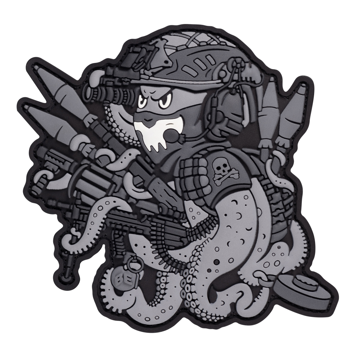 LIMITED ПВХ Патч (шеврон) "Night Octopus" Brand Element