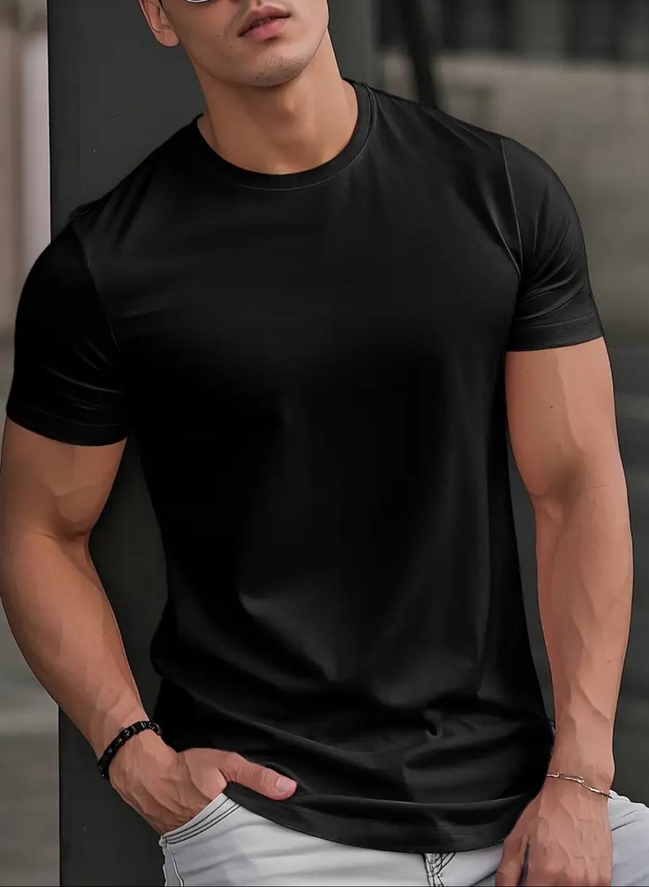 Футболка чоловіча GFSPORT чорна