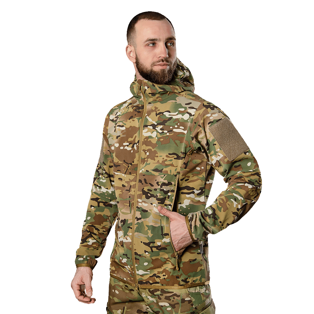 Куртка-вітрівка Camotec WindBlock Мультикам KOMBAT