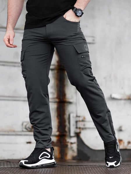 Карго брюки BEZET Comfort dark grey'20