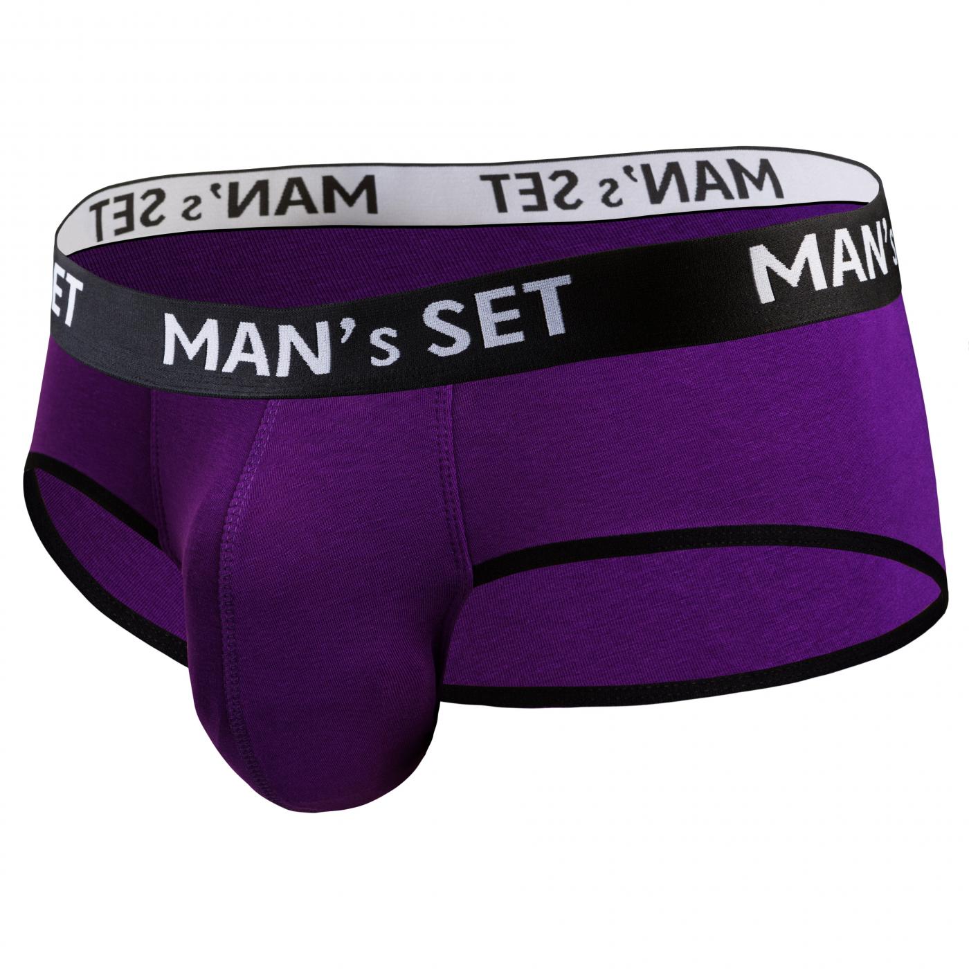 Чоловічі труси сліпи з бавовни, Anatomic Slips, фіолетовий MansSet